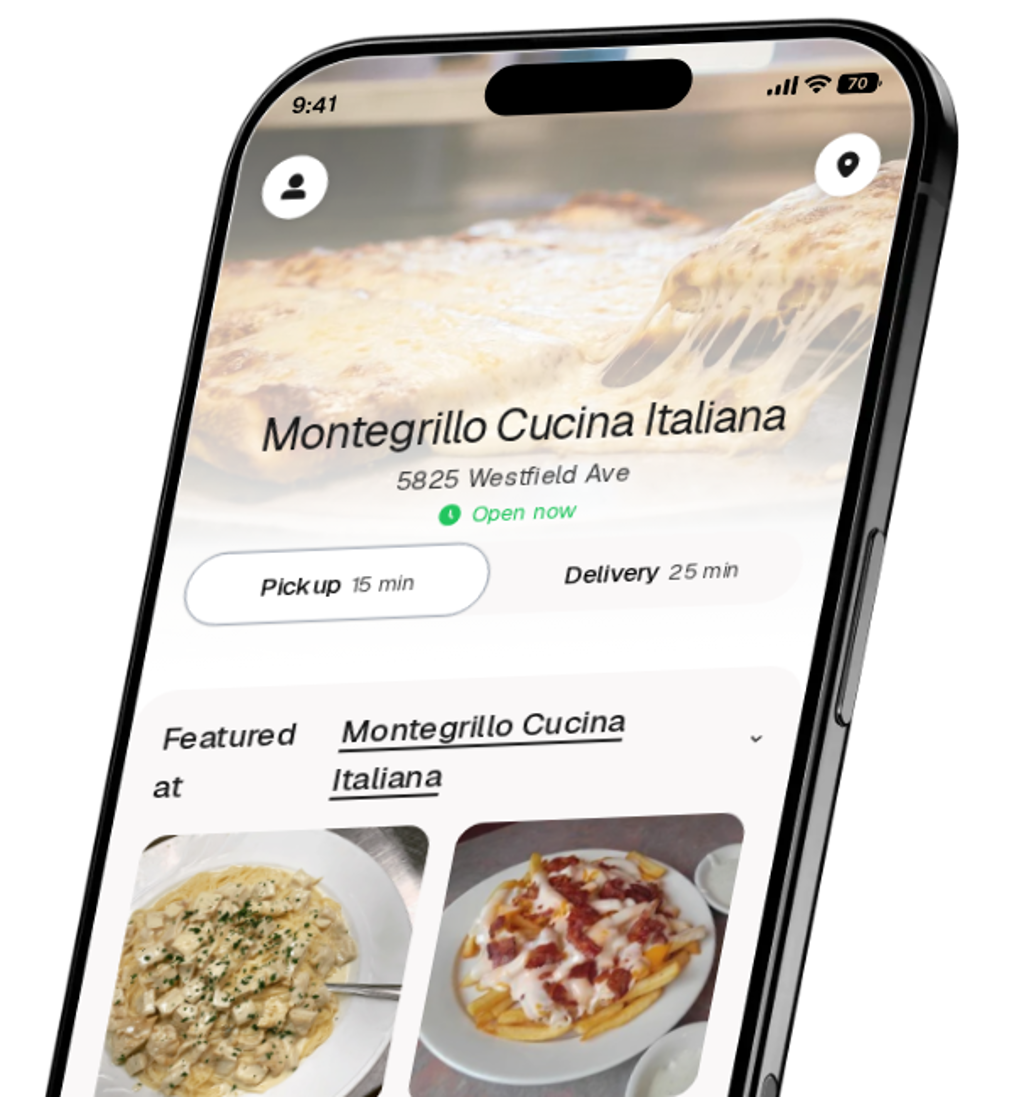 Montegrillo Cucina Italiana app preview